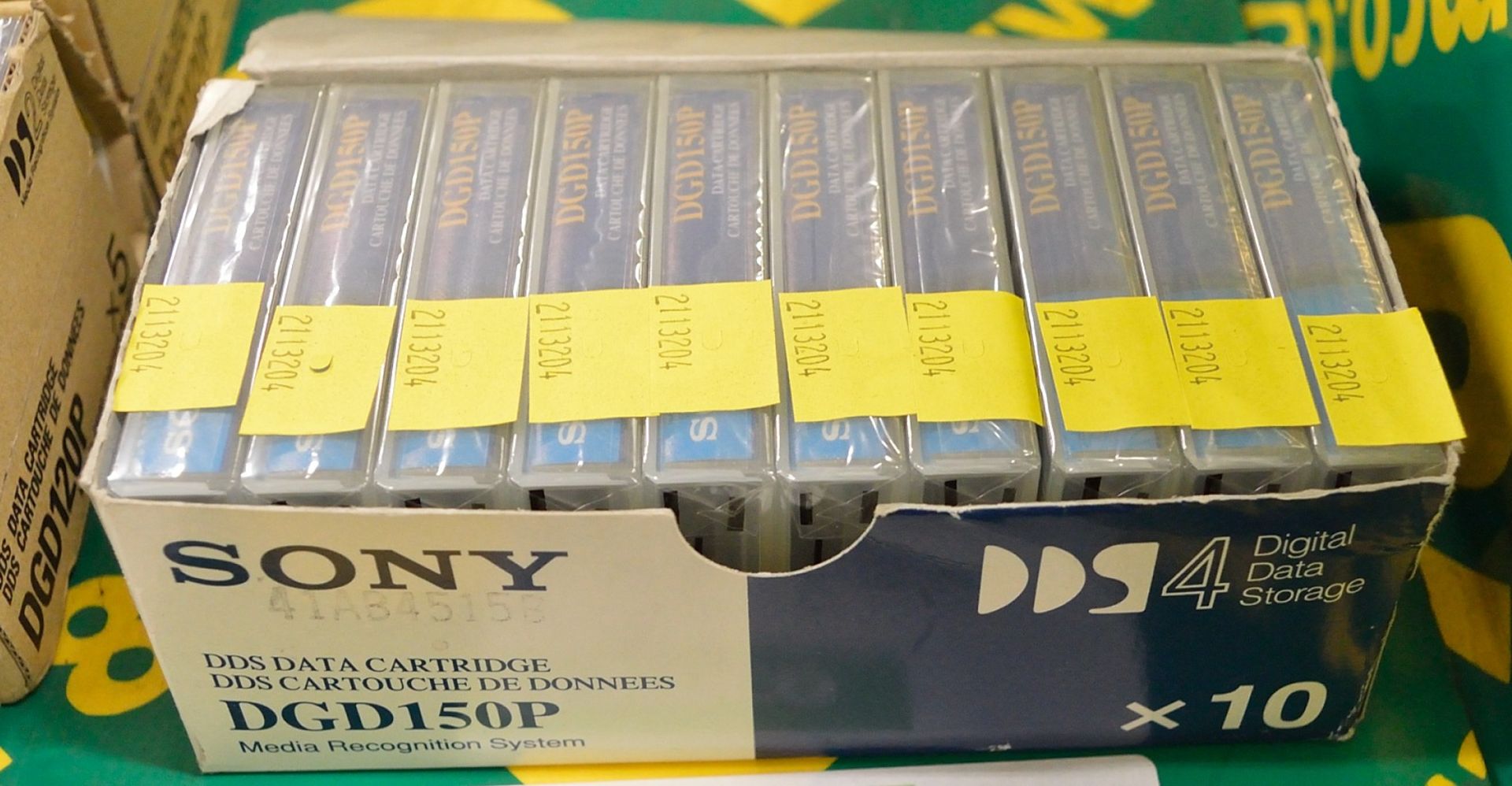 10x Sony Data Cartridges 150P 20.0GB.
