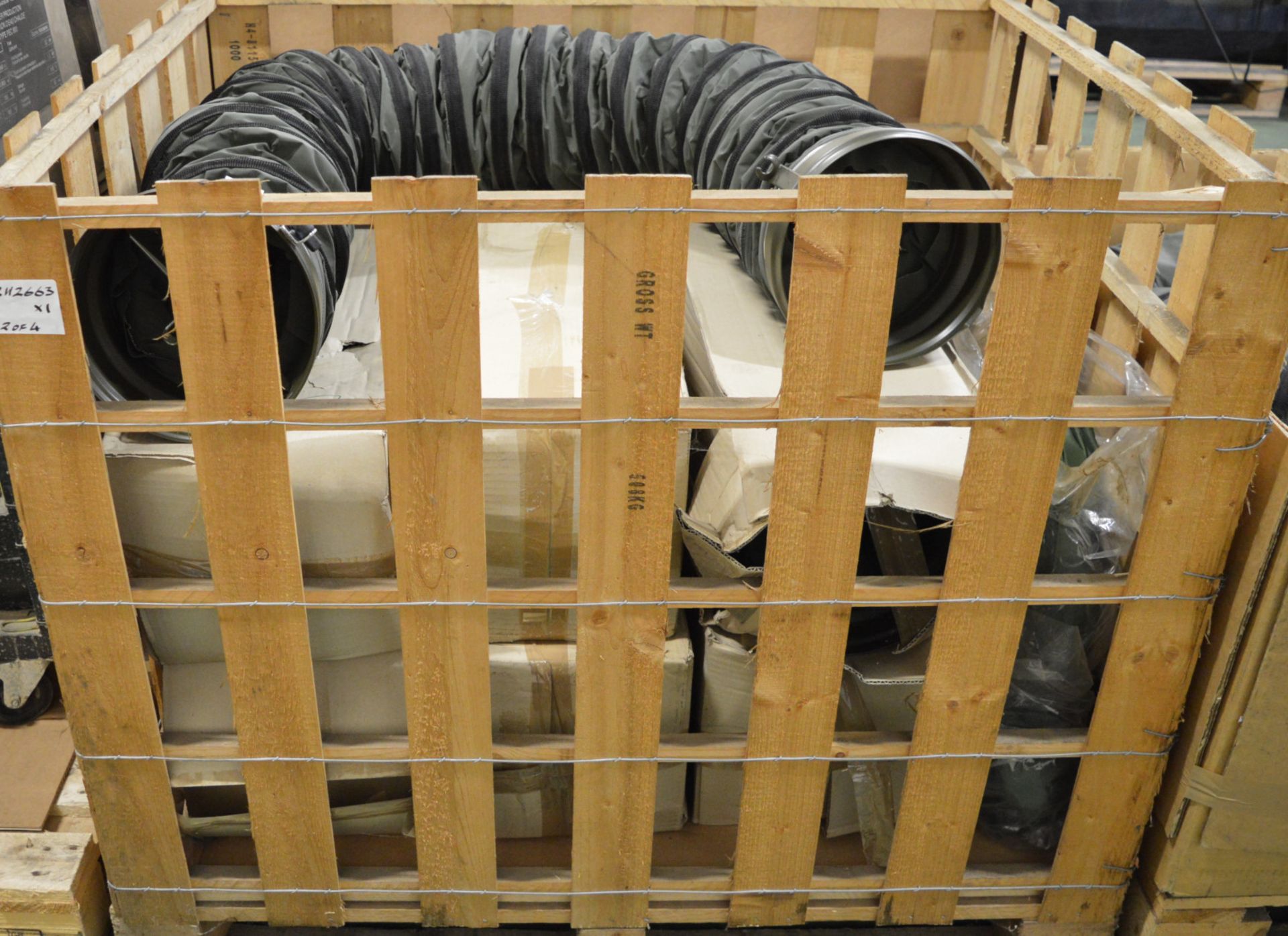 6x Ventilation Sets - comprised of 3m hoses, thermostats & cables, Y-duct fittings, ductin - Image 8 of 9