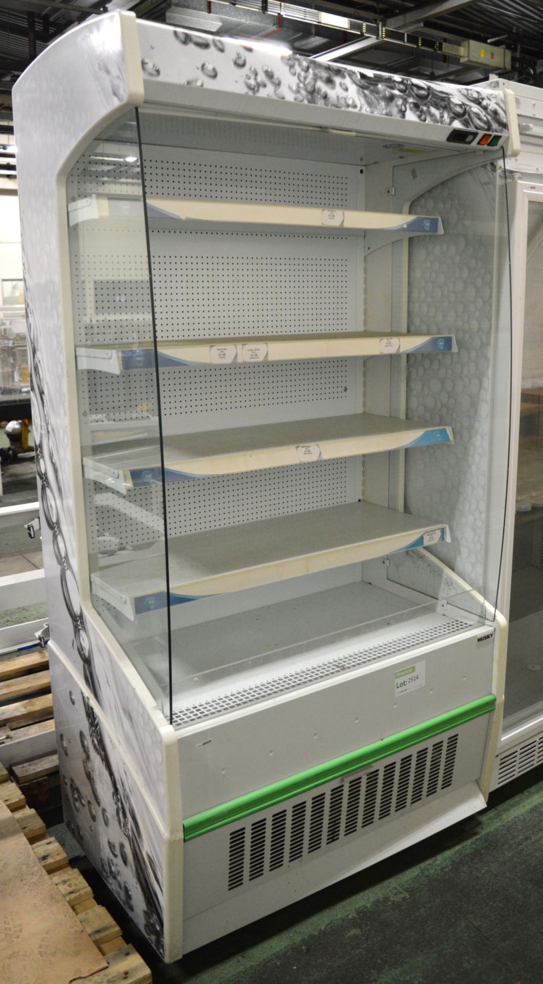 Husky Refrigerated Retail Cabinet M Delta 1017 FV Code 9272002 - 1020mm wide x 660mm deep