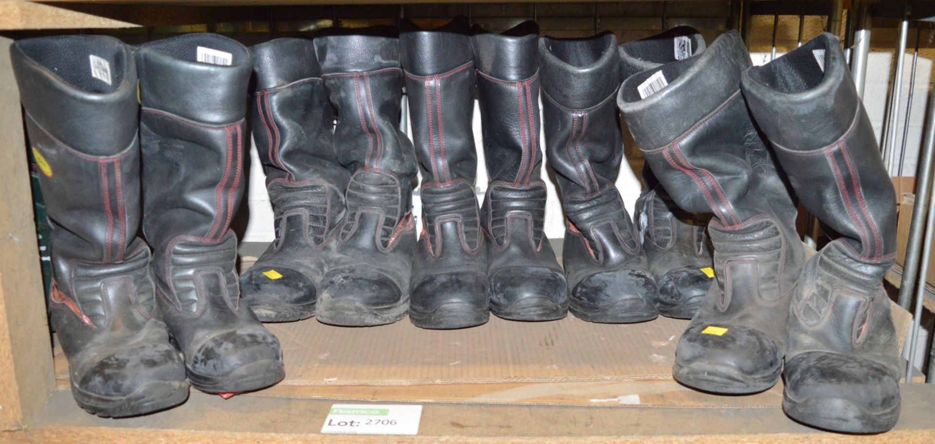 5x Pairs Jelly Safety Boots - Sizes to follow.