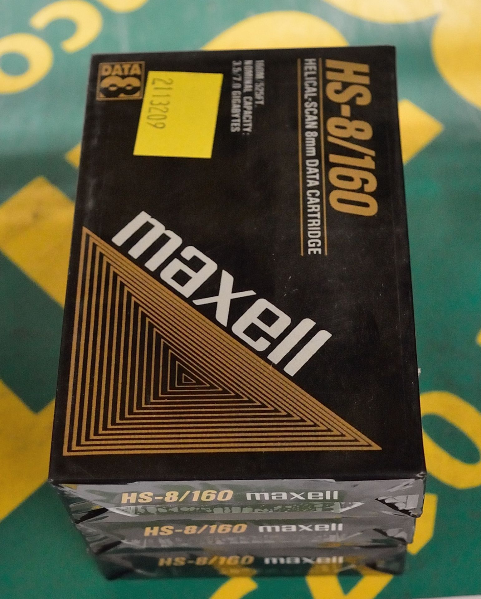 3x Maxell Data Cartridges HS-8/160 3.5/7.0GB.