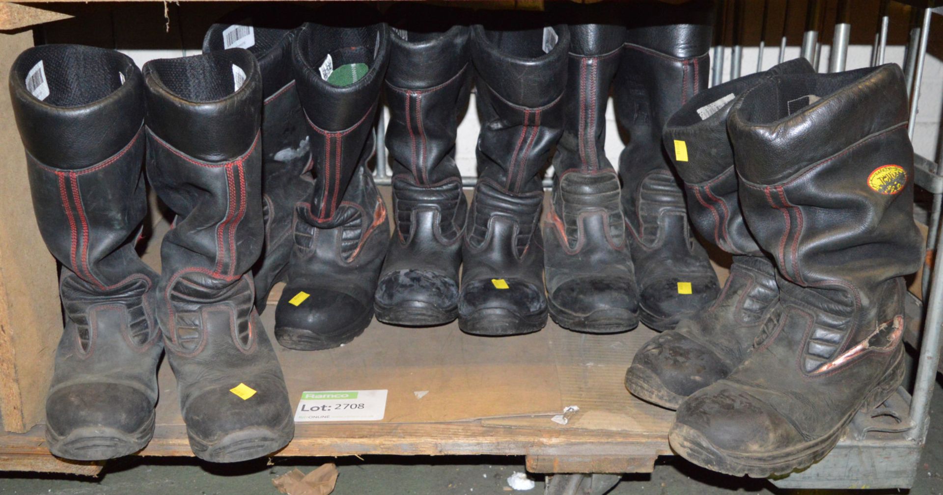 5x Pairs Jelly Safety Boots - Sizes to follow.