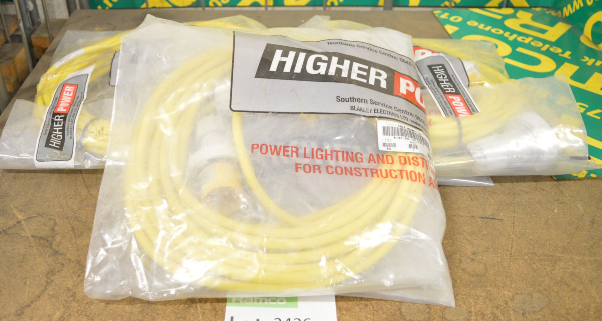 3x HigherPower Cable Assembly 16A.