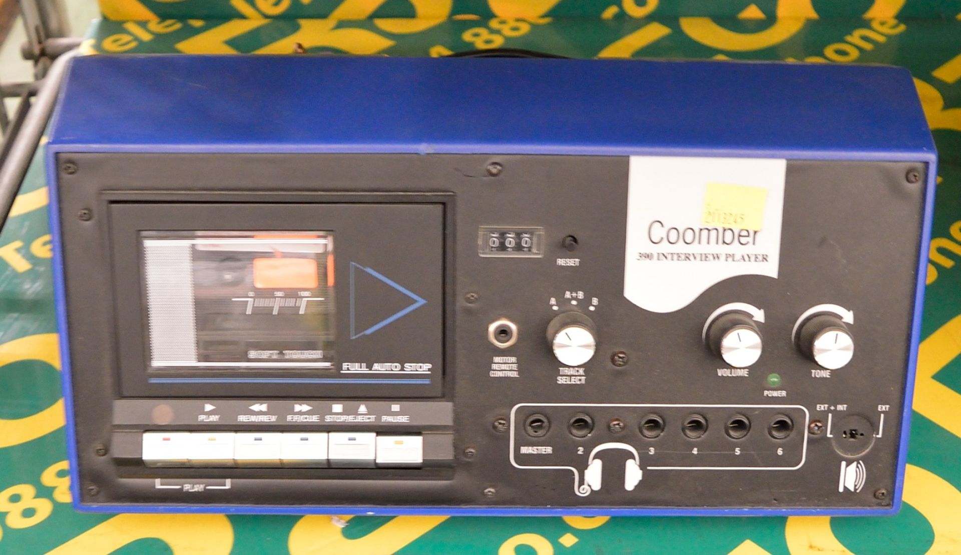 Coomber 390 Interview Player Model 390-7.