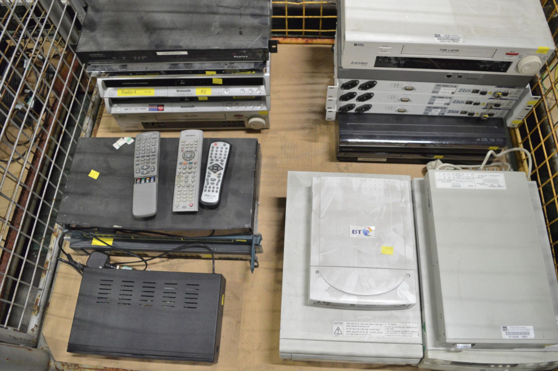 Panasonic DVD Recorders, Video Surveillance Recording Equipment, Mitsubishi CP700 Printer, - Image 2 of 2