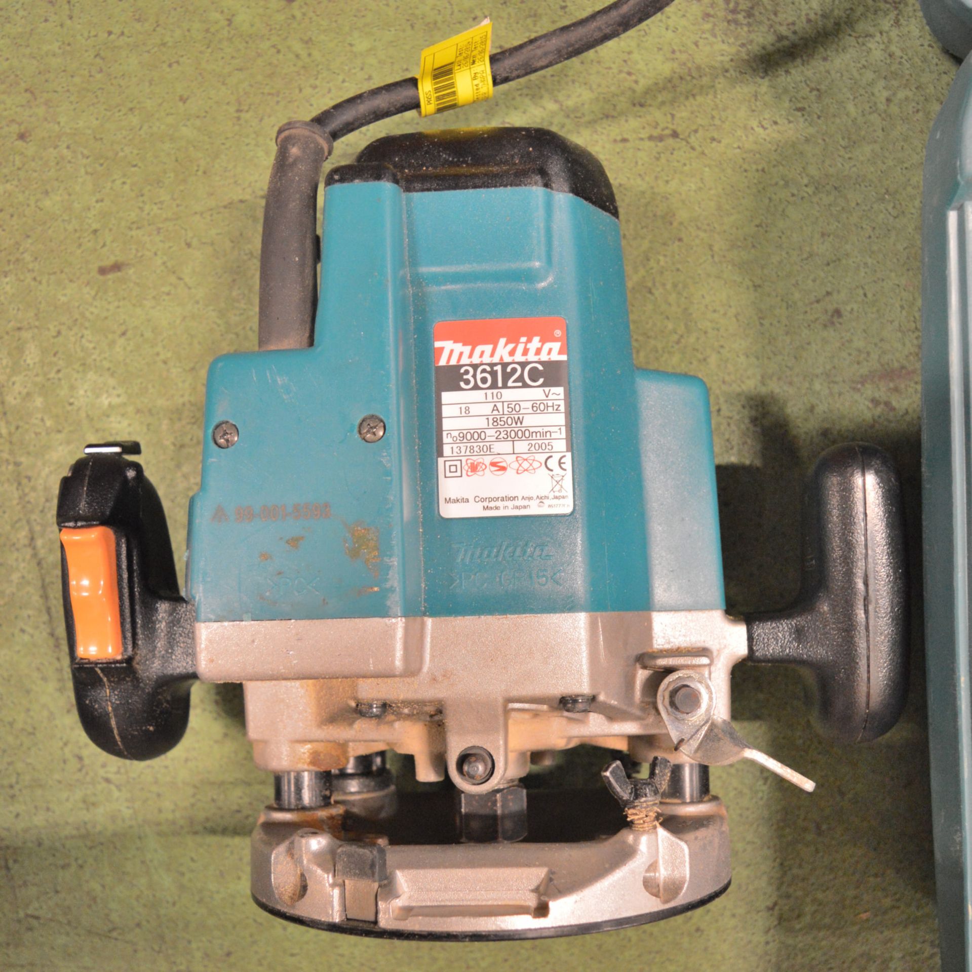 Makita Router 3612C 1850W 110V - With one TCT Cutter. - Image 2 of 2
