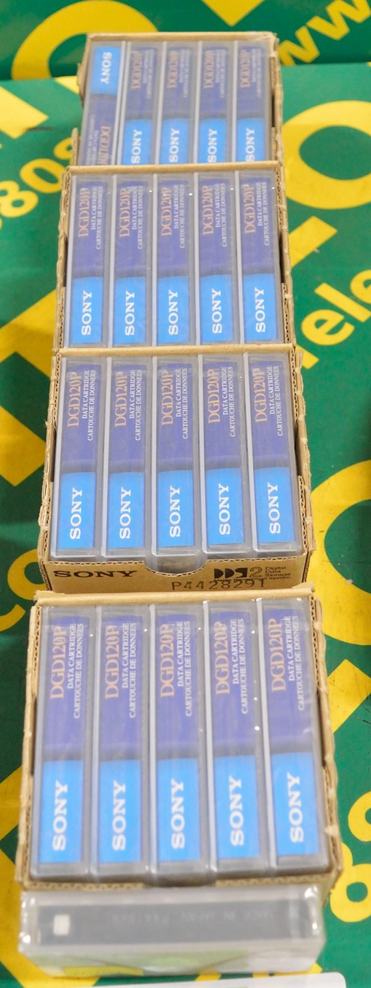 21x Sony Data Cartridges 120P 4.0GB.