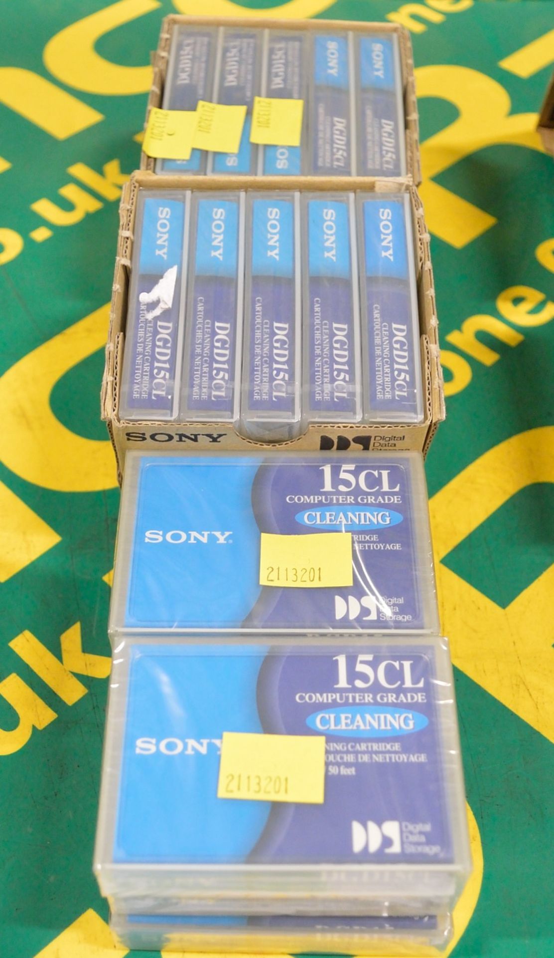 16x Sony Cleaning Cartridges DGD15CL.