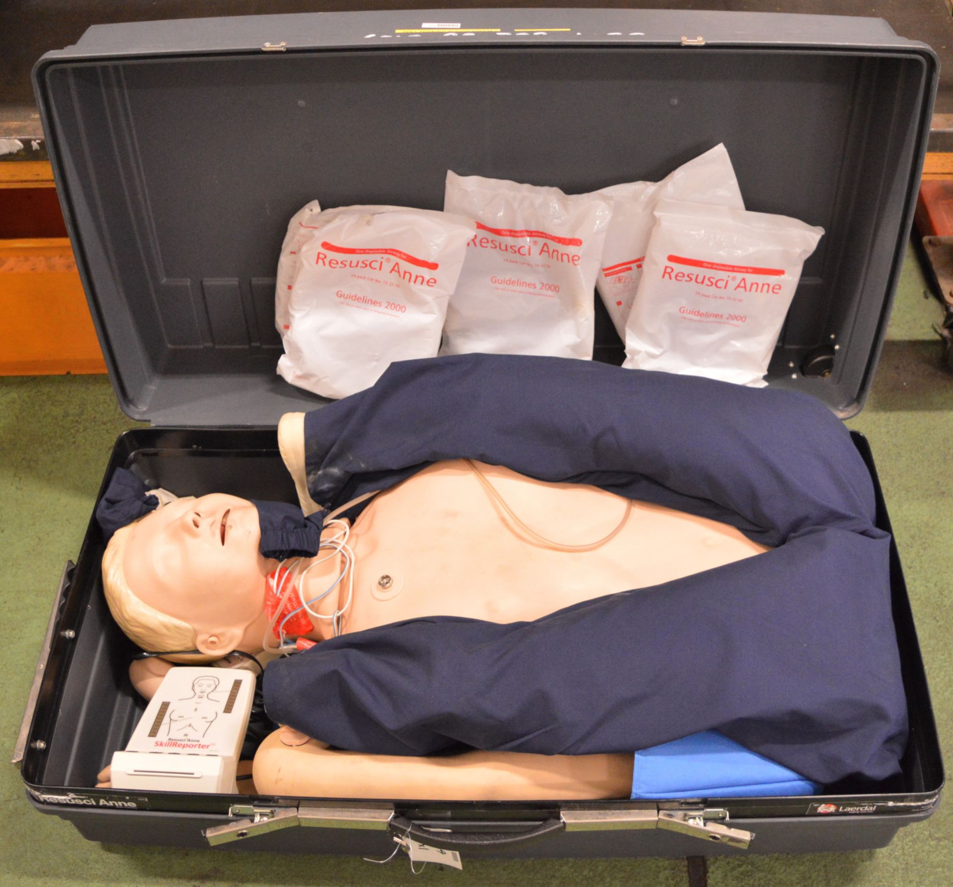 Resusci Anne Resuscitation Doll with Heartsim - NSN 6910-99-723-4032.