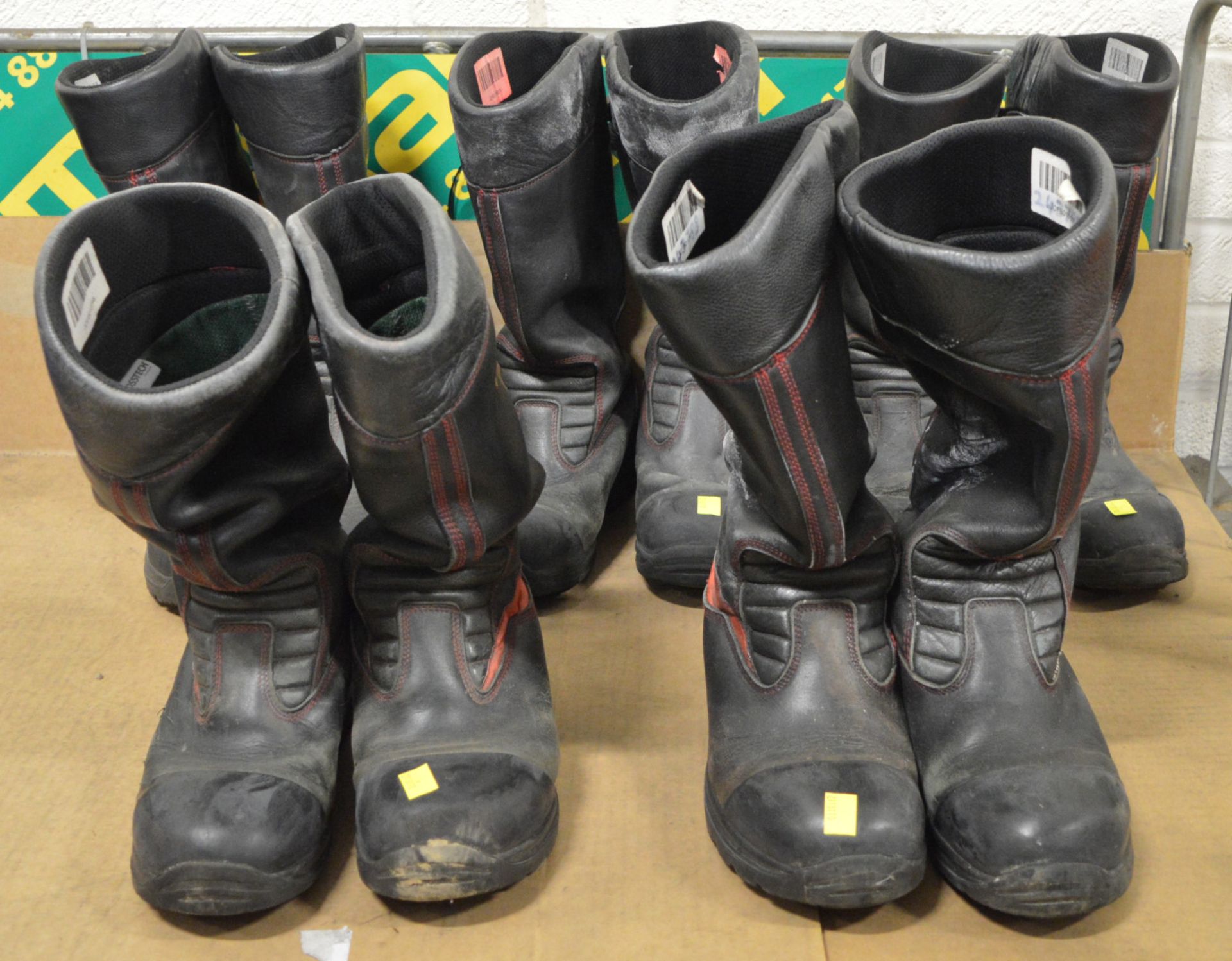 5x Pairs Jelly Safety Boots - Sizes to follow.