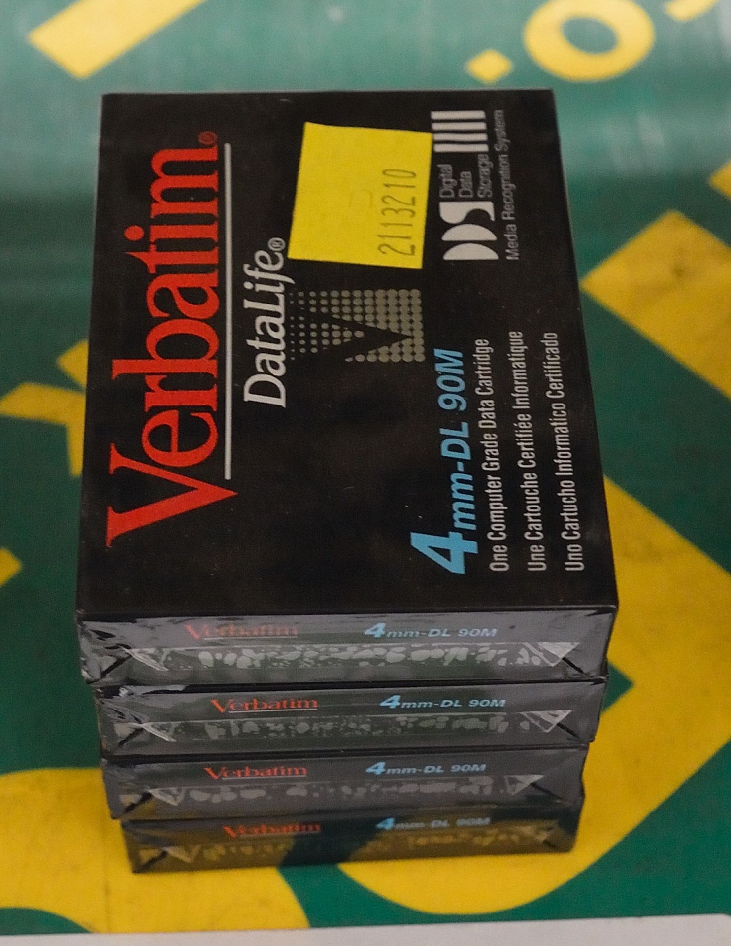 4x Verbatim Data Cartridges DL 90M 4mm.