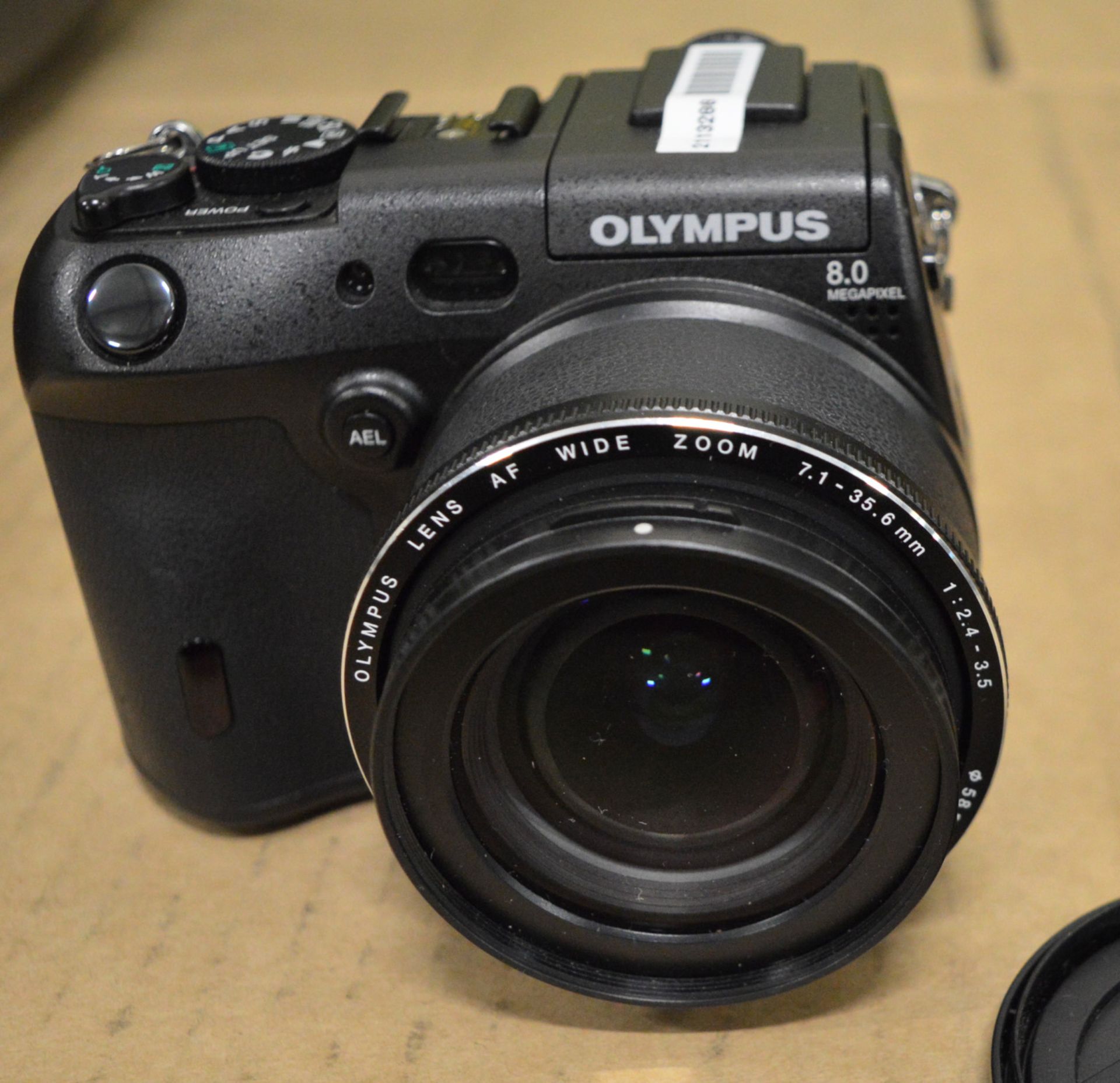 Canon Olympus C-8080 Wide Zoom Digital Camera - No battery or charger. Ikelite Digital Hou - Bild 4 aus 5