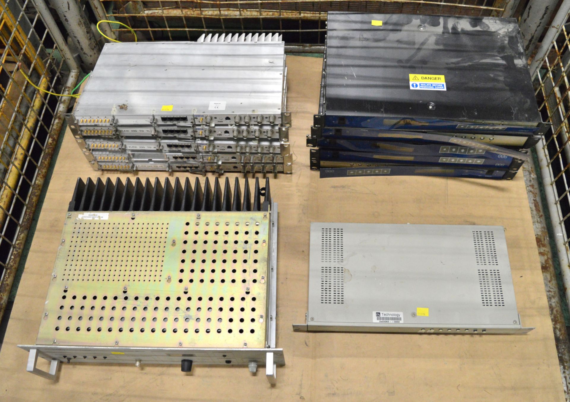 Paging Systems Ltd Transmitter Model 600, Associated 19" Rack Modules. - Image 2 of 2