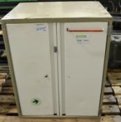 Steel Locker with Internal Drawers - 720mm wide x 560mm deep x 890mm high - May require at