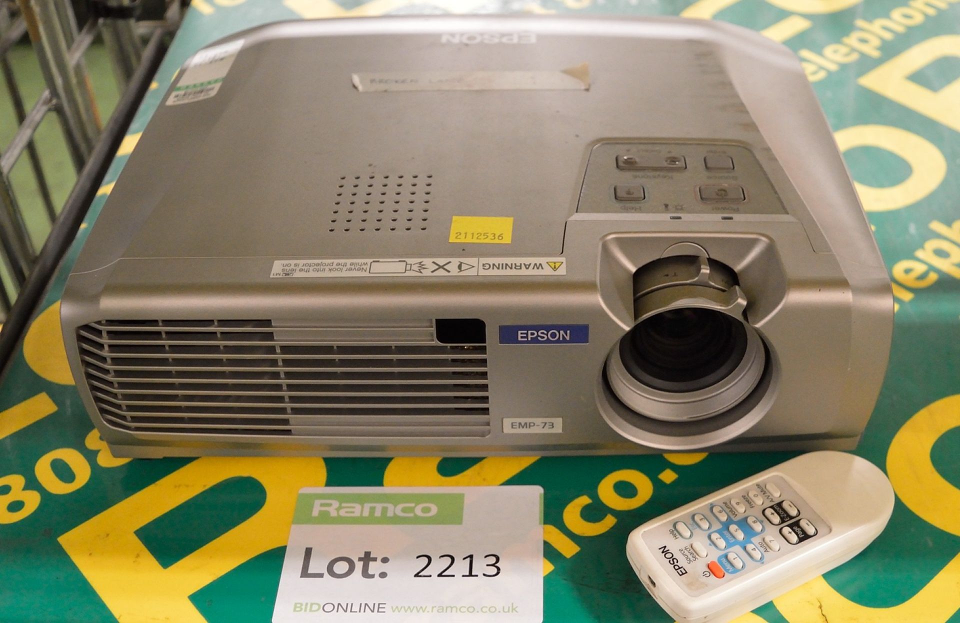 Epson Projector EMP-73 - For Spares or Repair.
