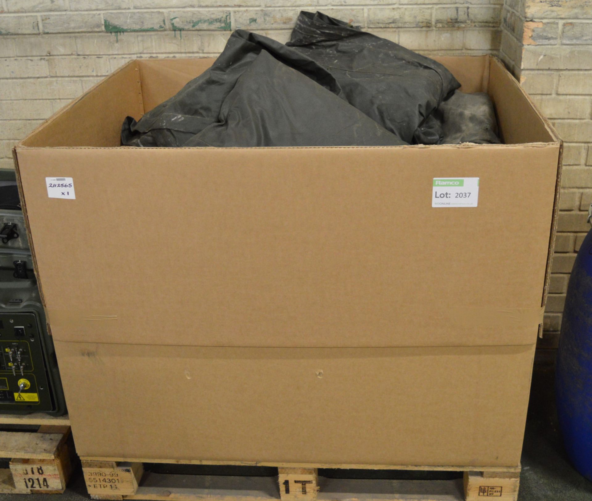 1x Box Tarpaulins - More details to follow.