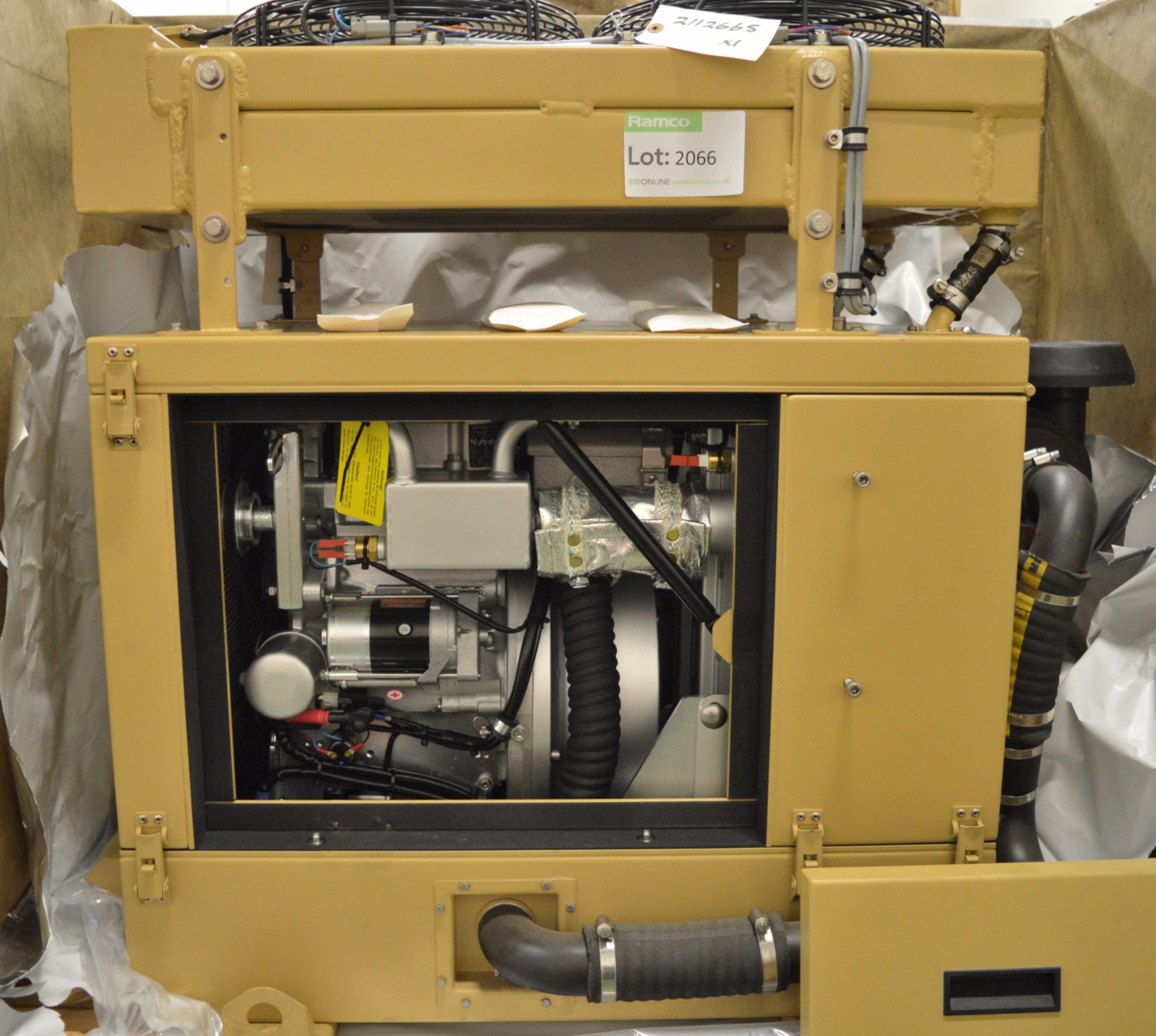 Fischer Panda Fully Enclosed Diesel Generator - Type AGT 6000/24V PVMV-N - 24V 5.5kVA. - Image 2 of 3