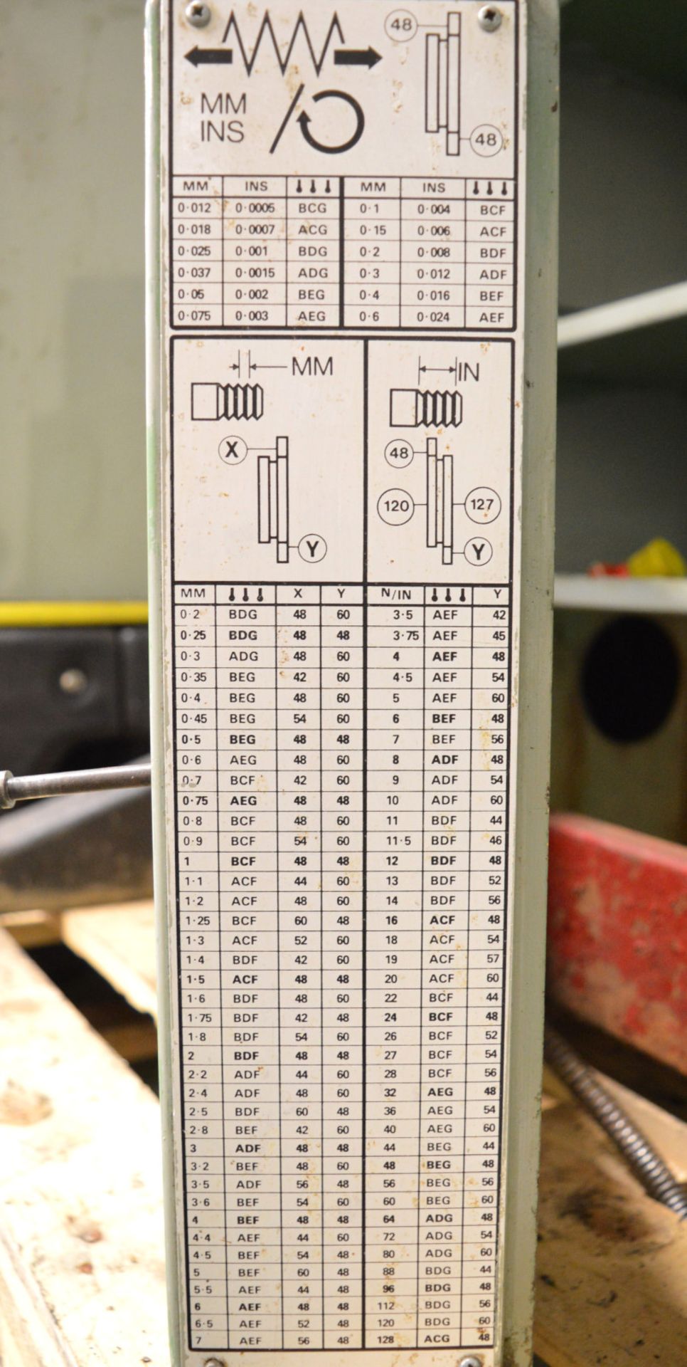 Boxford Centre Lathe STS10.20 Dual voltage motor. - Image 4 of 4