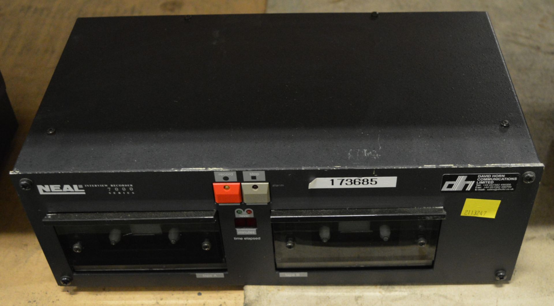 Neal Interview Recorder Model 7224.