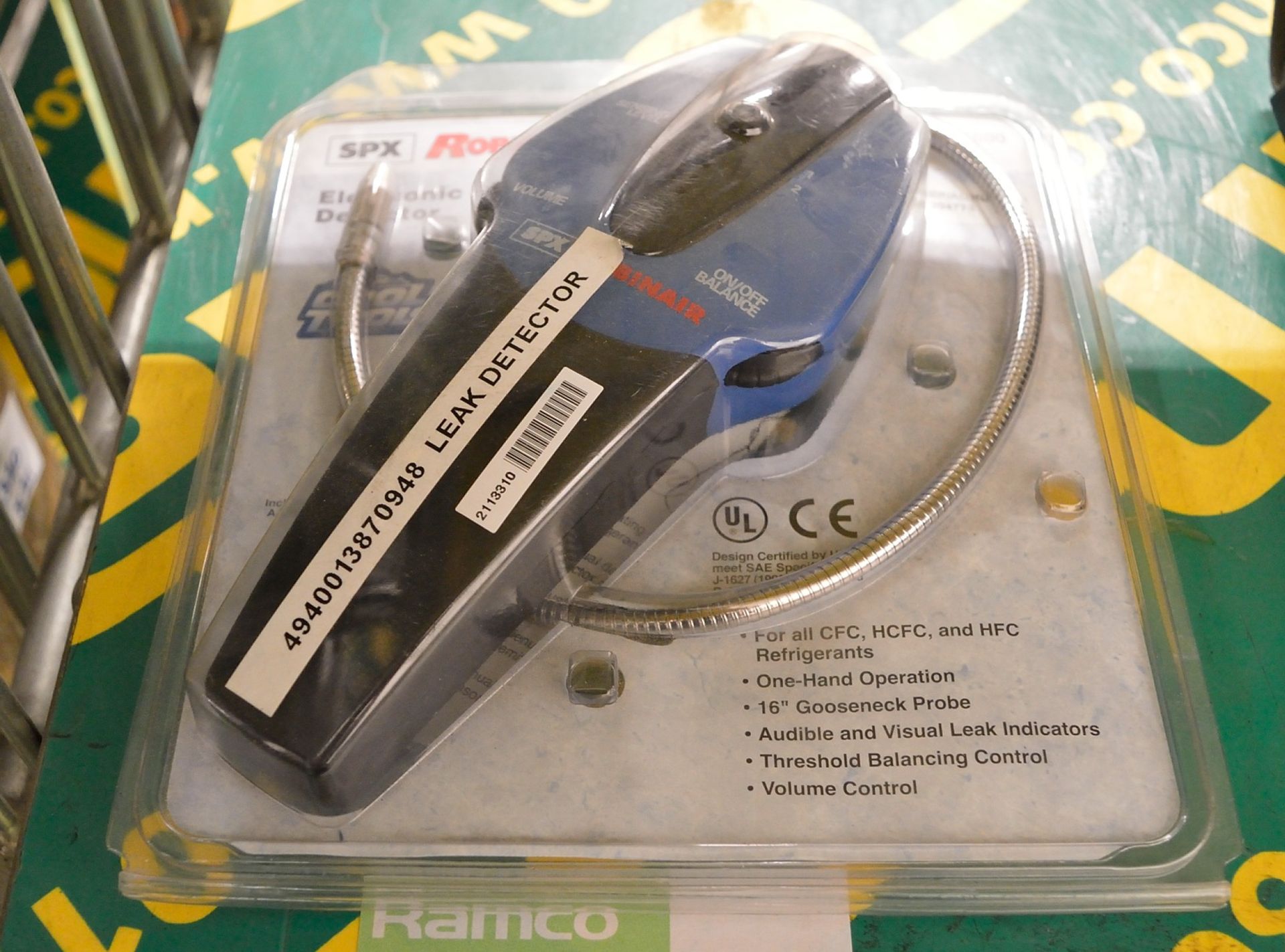 Robinair Electronic Leak Detector - In original packaging.