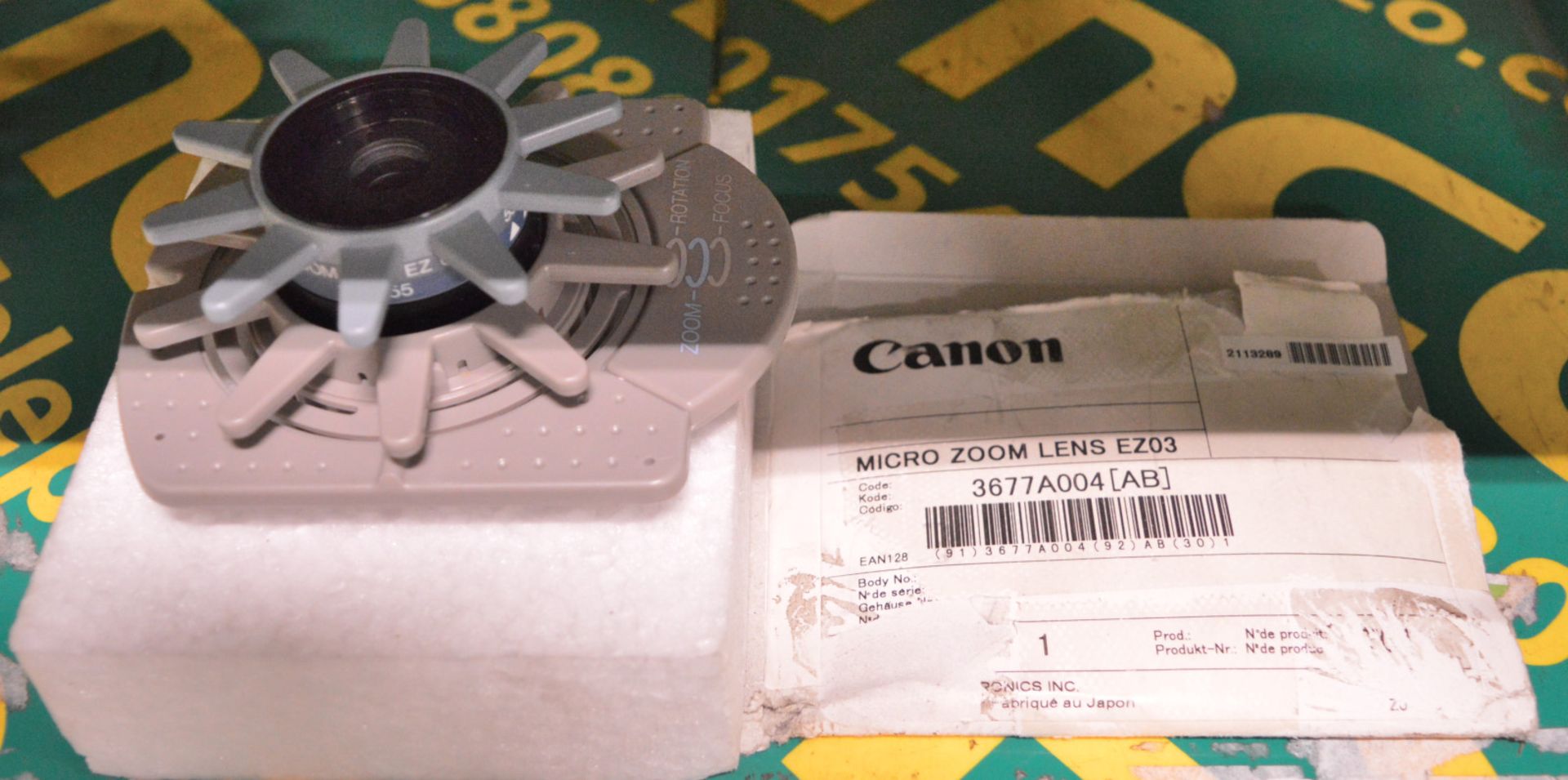 Canon Micro Zoom Lens EZ03 - Microfilm Scanner.