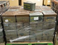 97x Ammunition Boxes 280mm x150mm x 180mm.