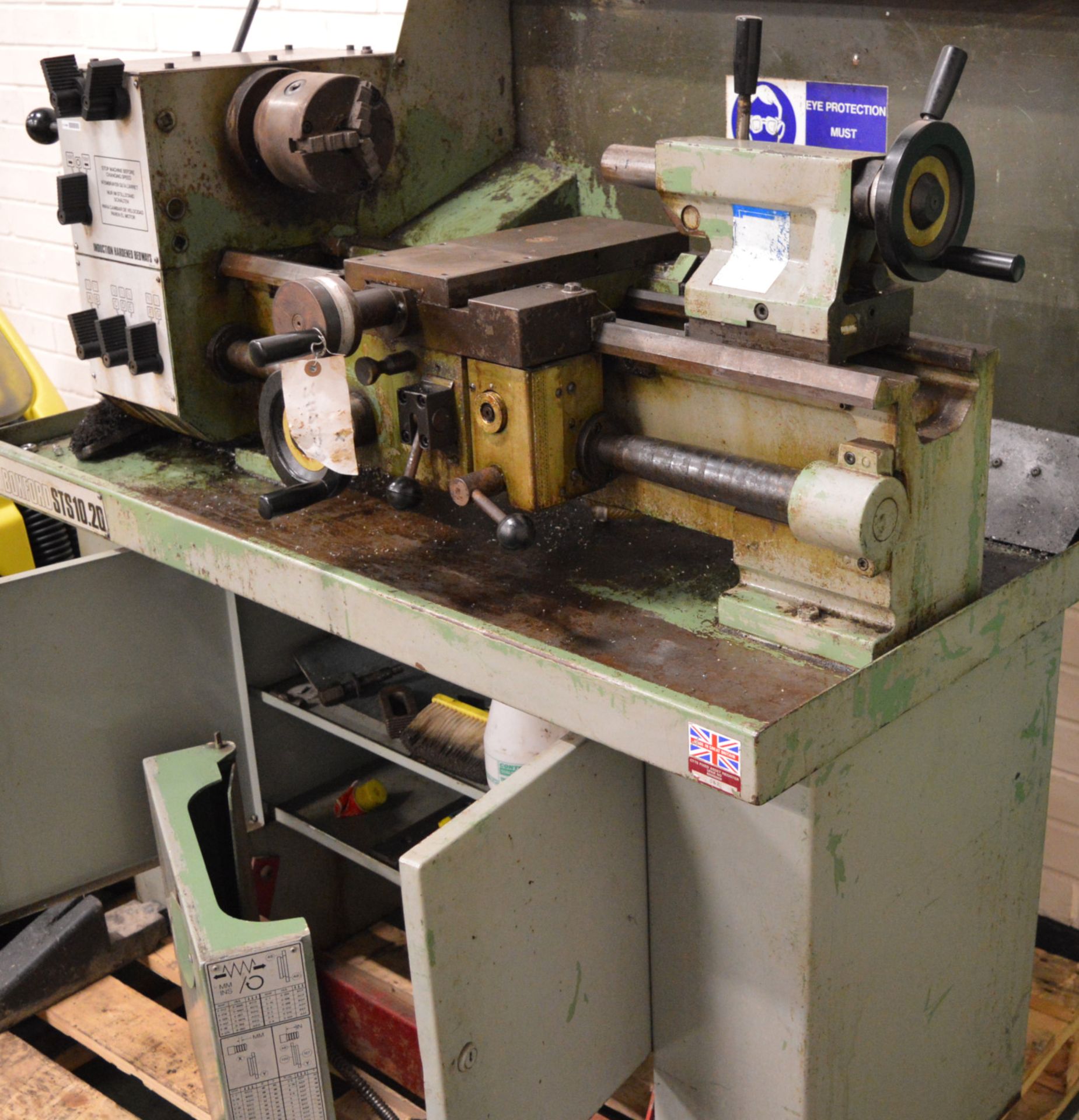 Boxford Centre Lathe STS10.20 Dual voltage motor. - Bild 2 aus 4