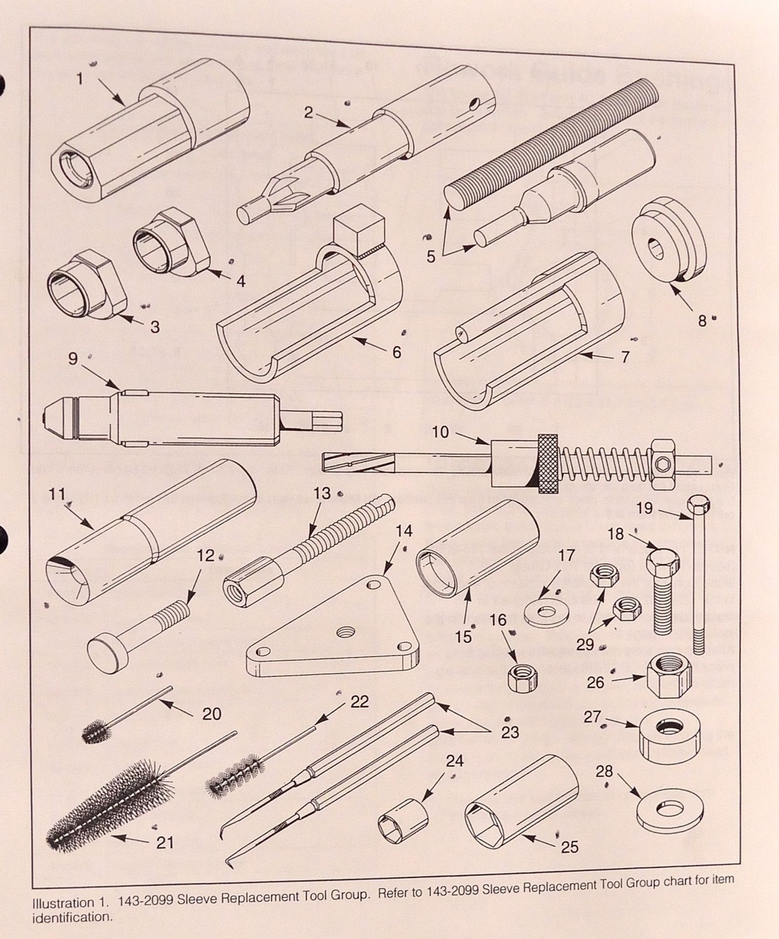 Caterpillar Sleeve Replacement Tool - For 1.1 L & 1.2 L engines. - Image 2 of 3