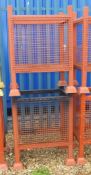 2x Metal storage stillages - Please note there will be a loading fee of £5 on this item