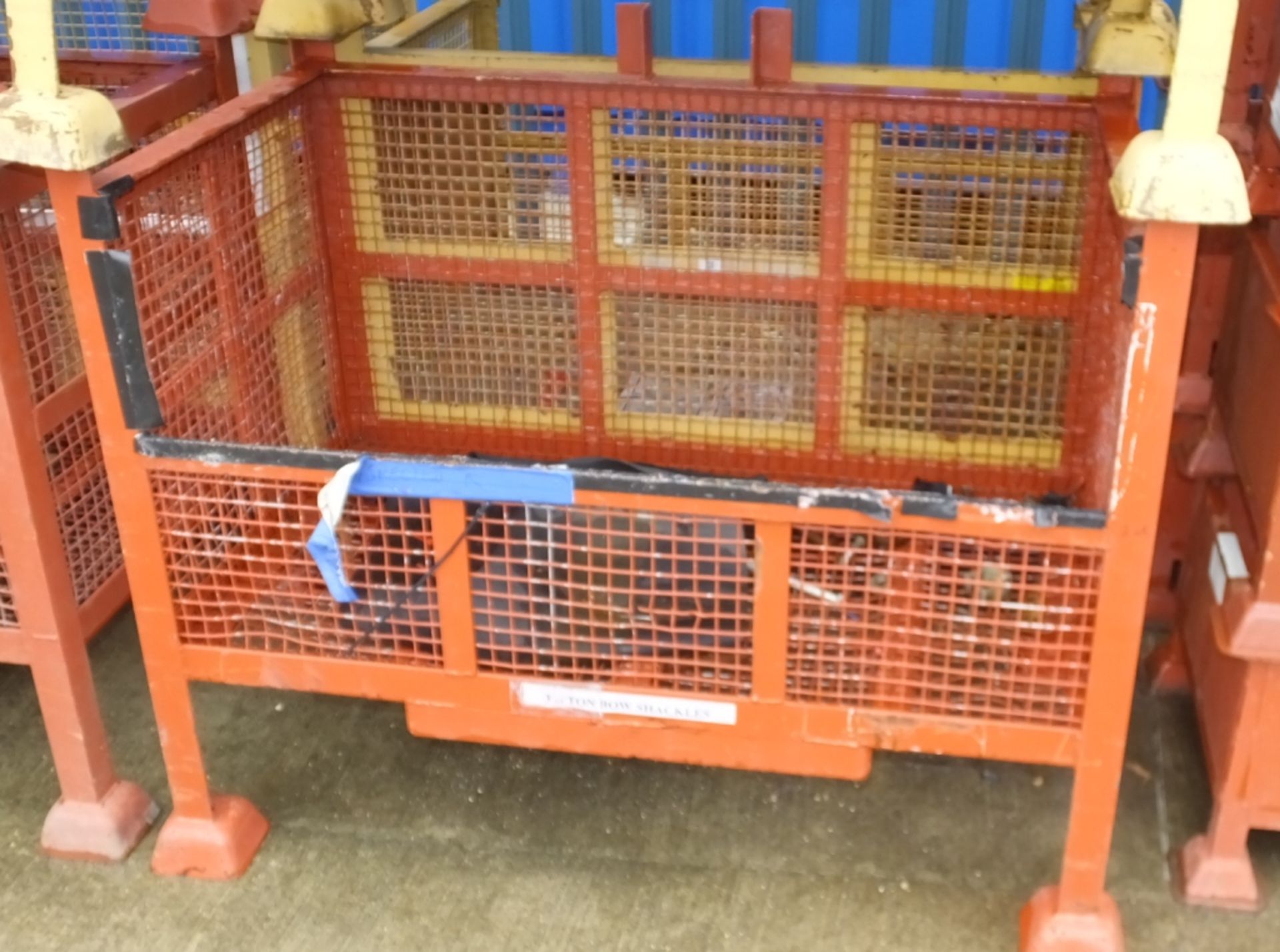4x Welded solid caged stillages - Please note there will be a loading fee of £5 on this it - Image 2 of 3