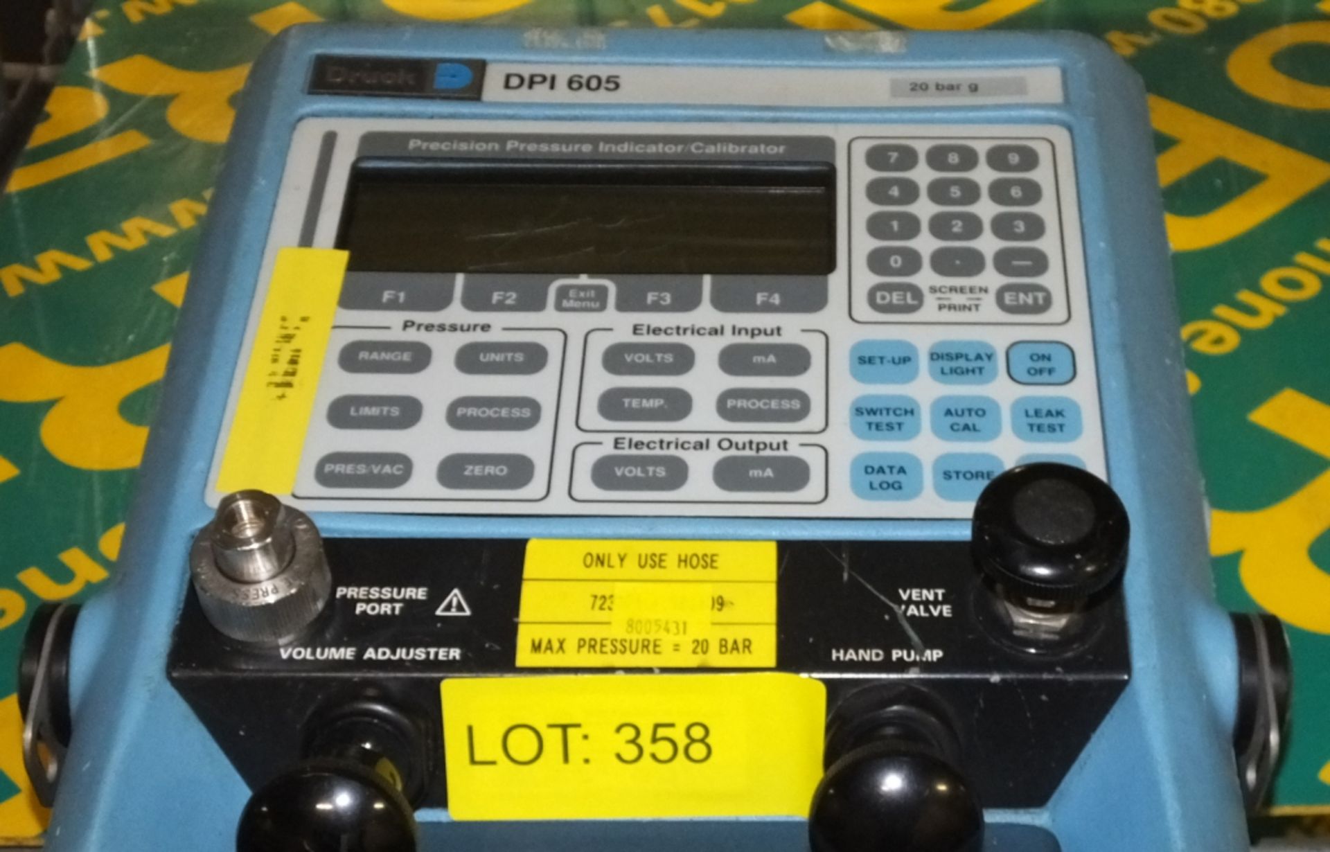 Druck DPI 605 20bar G digital pressure indicator - Image 2 of 2