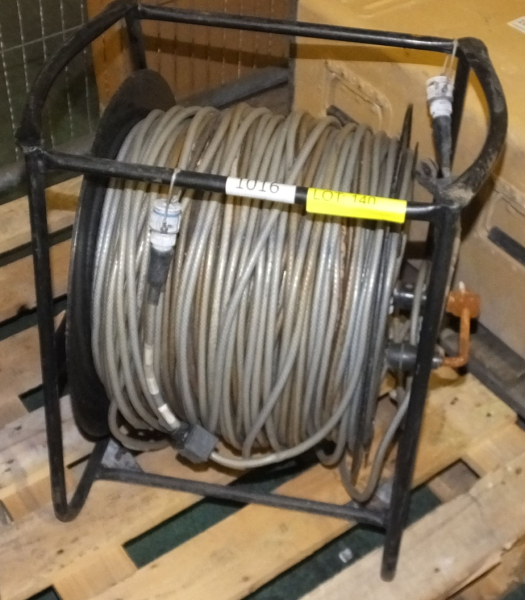 Armoured cable on portable spool - Image 3 of 3