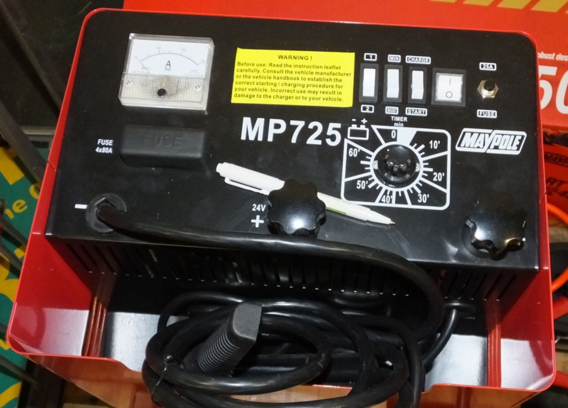 Maypole Start Charger 450 MP725 - Please note there will be a loading fee of £5 on this it - Image 3 of 4