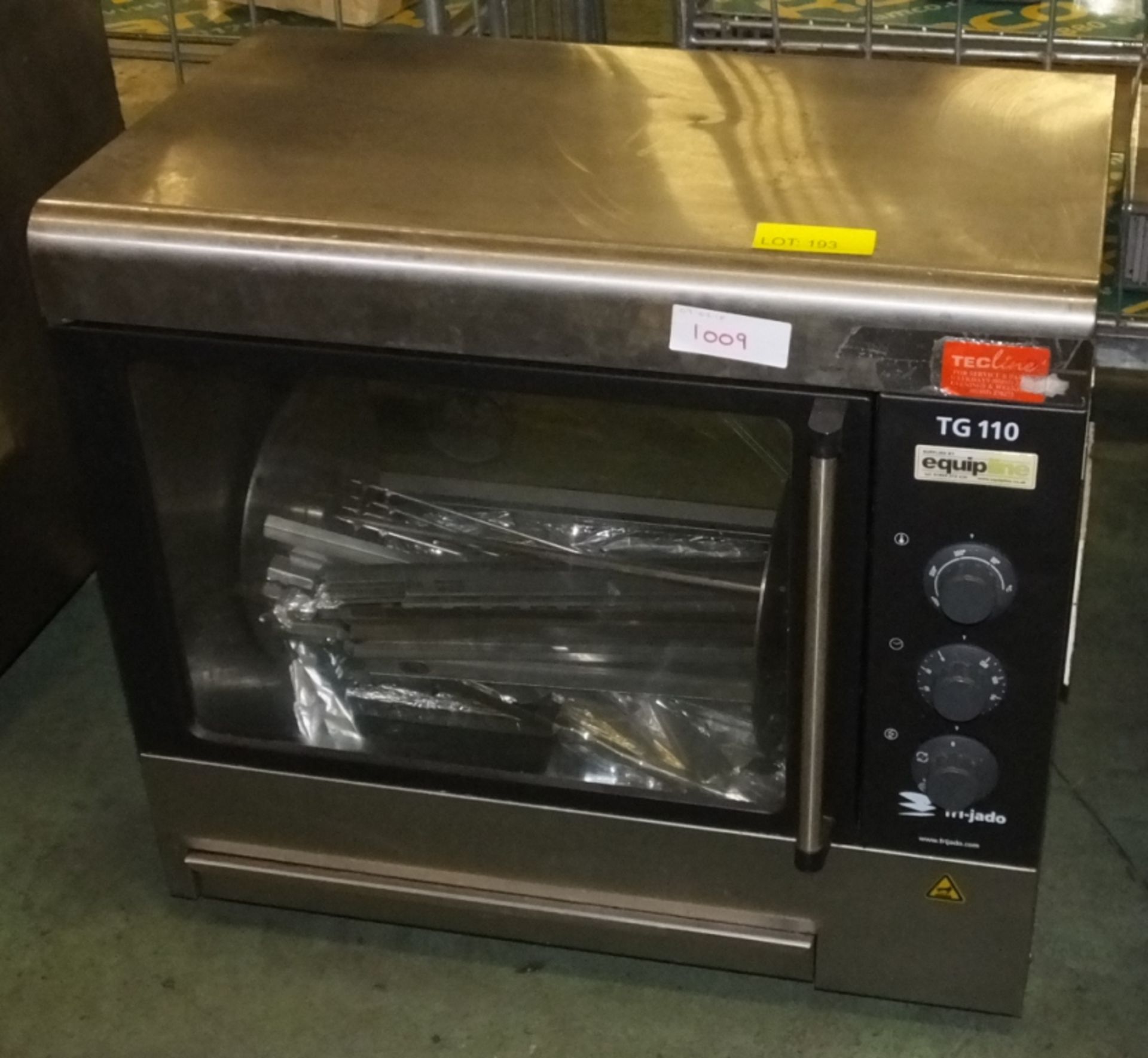Rotisserie Oven (TF110-M) - Please note there will be a loading fee of £5 on this item
