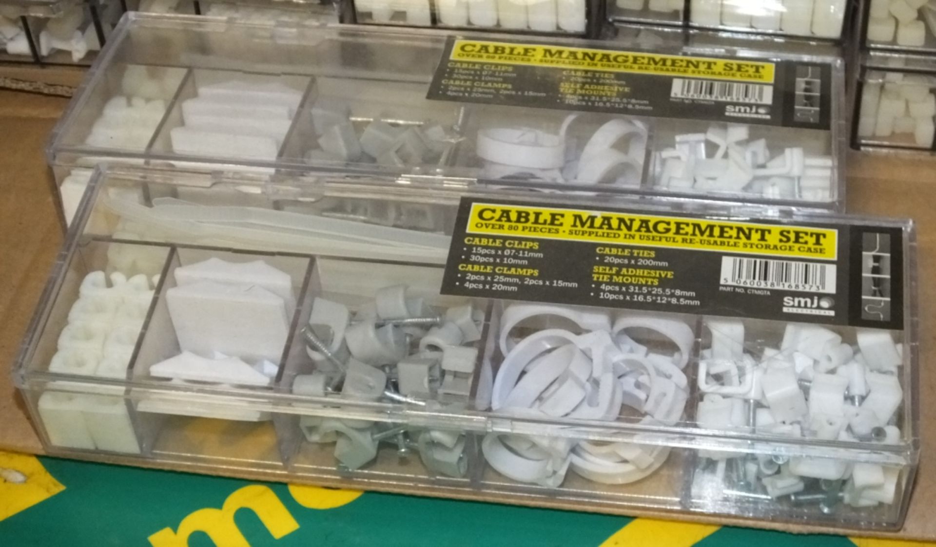 34x SMJ cable managment small parts kits - Image 2 of 2