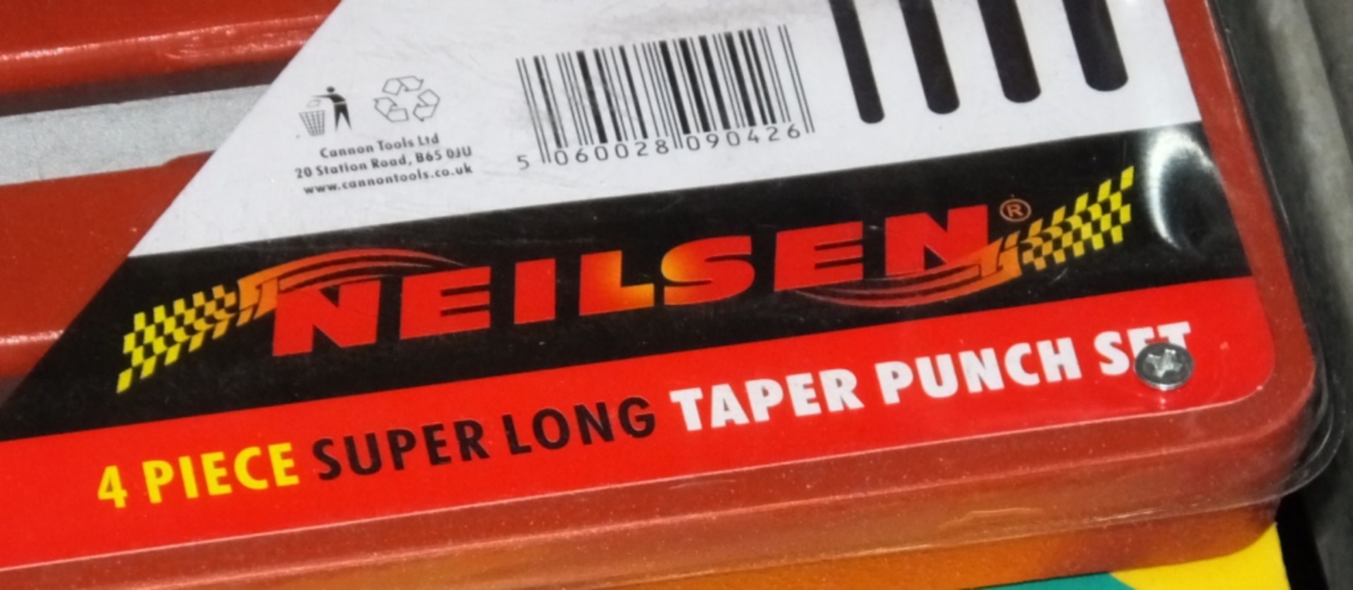 Neilsen 4 piece super long taper punch set - Image 2 of 2
