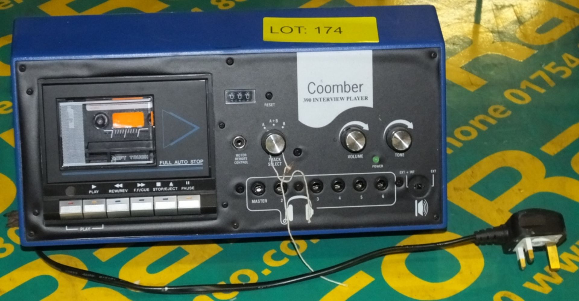 Coomber 390 Interview tape recorder / player