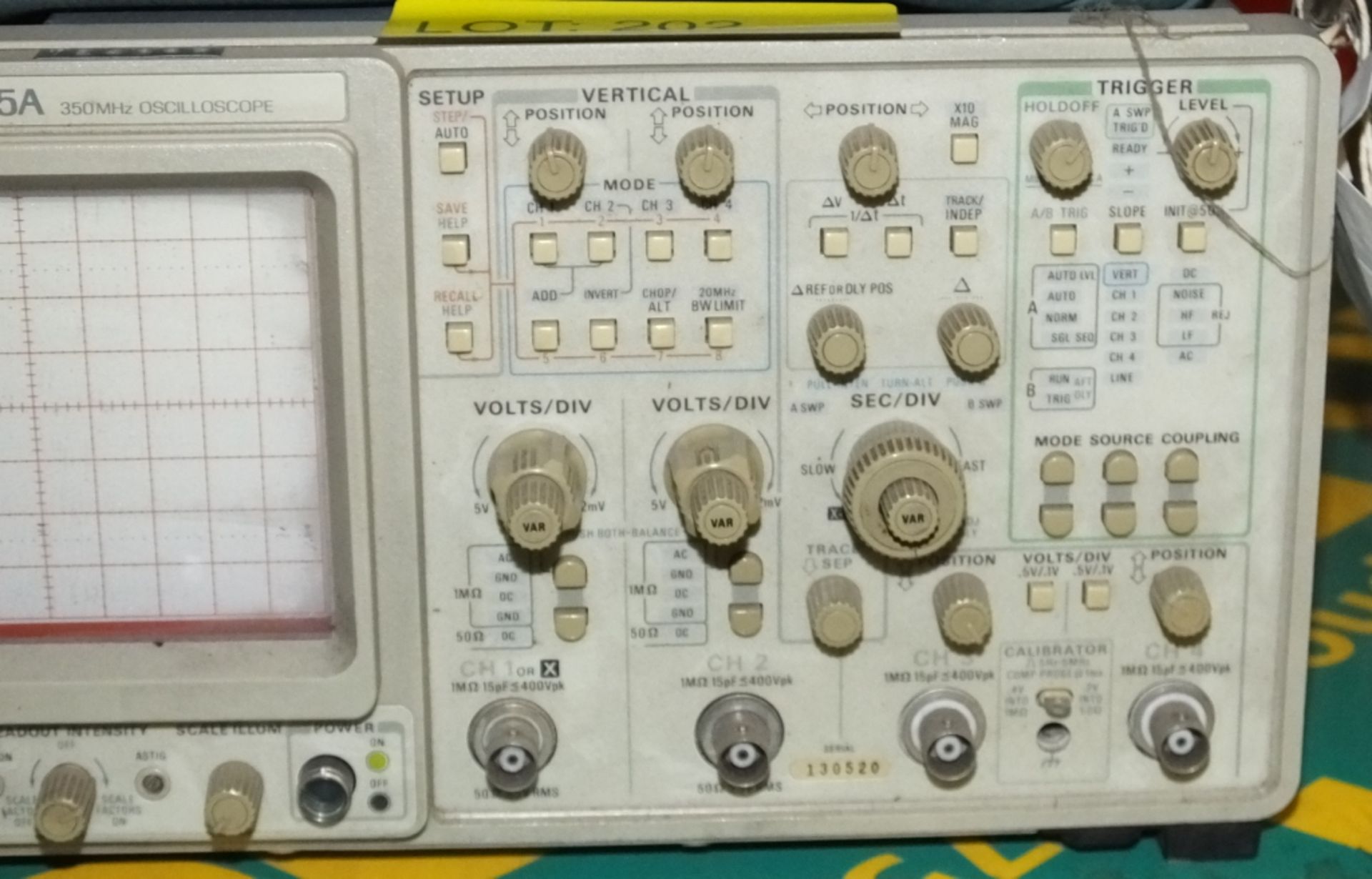 Tektronix 2465A Oscilloscope - Image 3 of 3