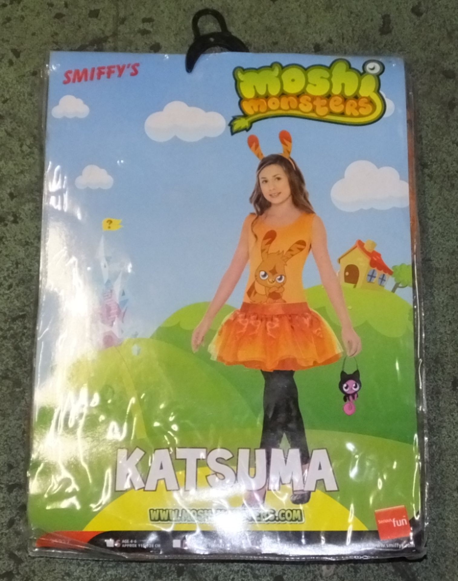 5x Smiffys Mooshi Monster Kids Costume - Katsuma - Image 2 of 2