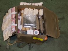 Czech Army First Aid Kit with contents
