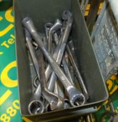 Ring Spanners in Ex-MoD ammo tin