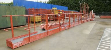 Walkway assembly - frames, legs, handrails - Full lorry load AT LEAST - Please note there