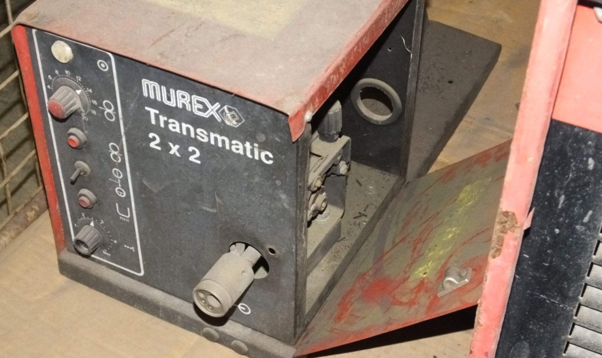 Murex Transmig 305 welder, Transmatic 2x2 wire feed - Image 3 of 3