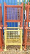 2x Metal storage stillages - Please note there will be a loading fee of £5 on this item