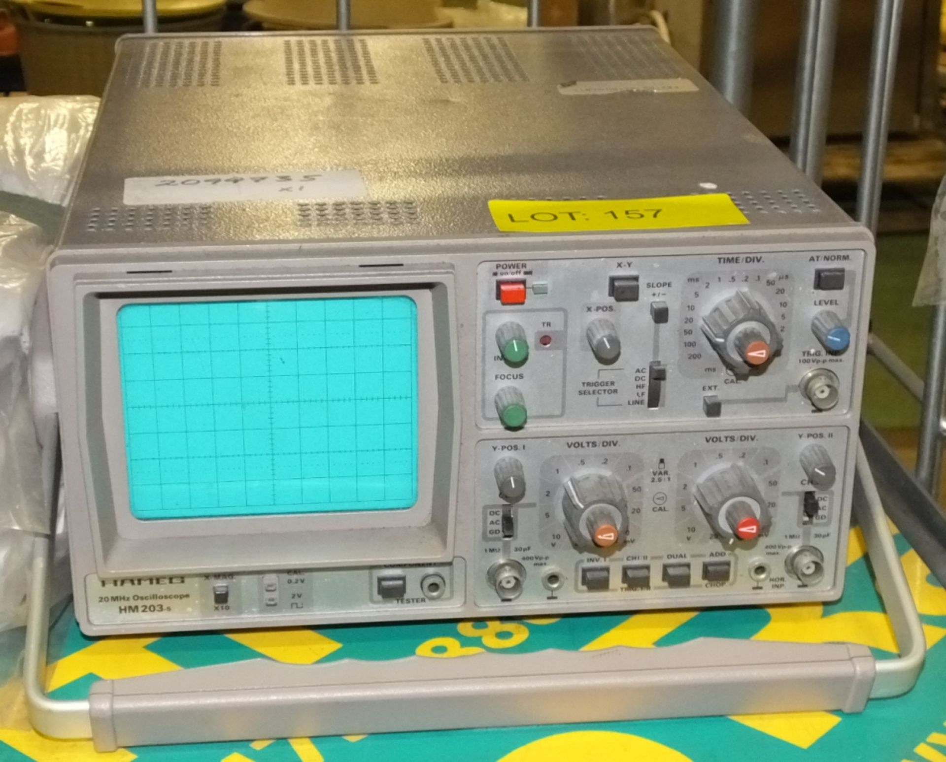 Hameg HM 203-5 20 Mhz Oscilloscope