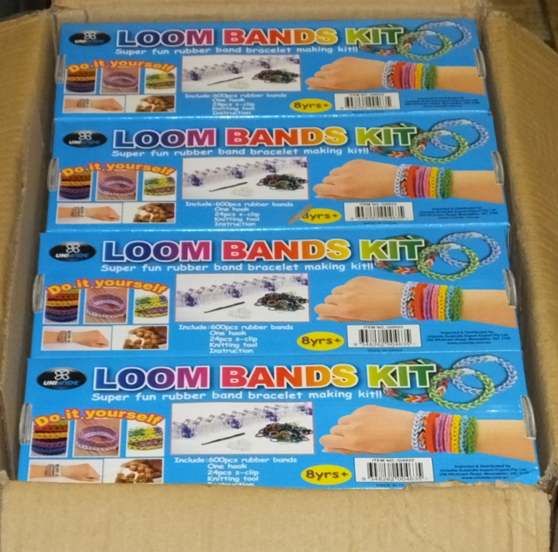 Loom band kits - 100 per box - 5 boxes, 480 per box - 4 boxes - Image 2 of 3