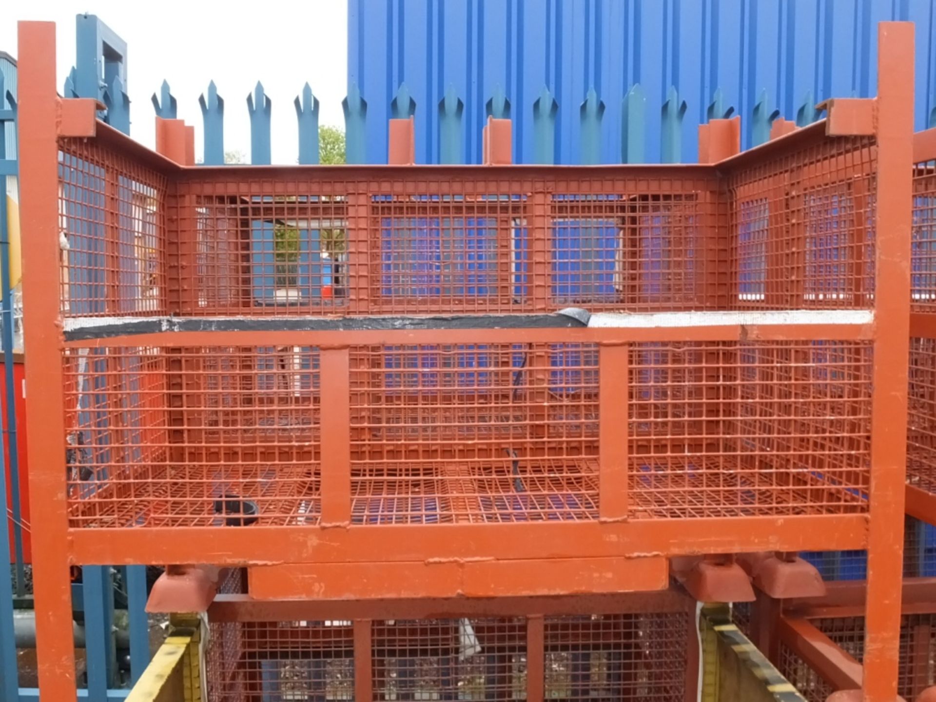 4x Welded solid caged stillages - Please note there will be a loading fee of £5 on this it - Image 3 of 3