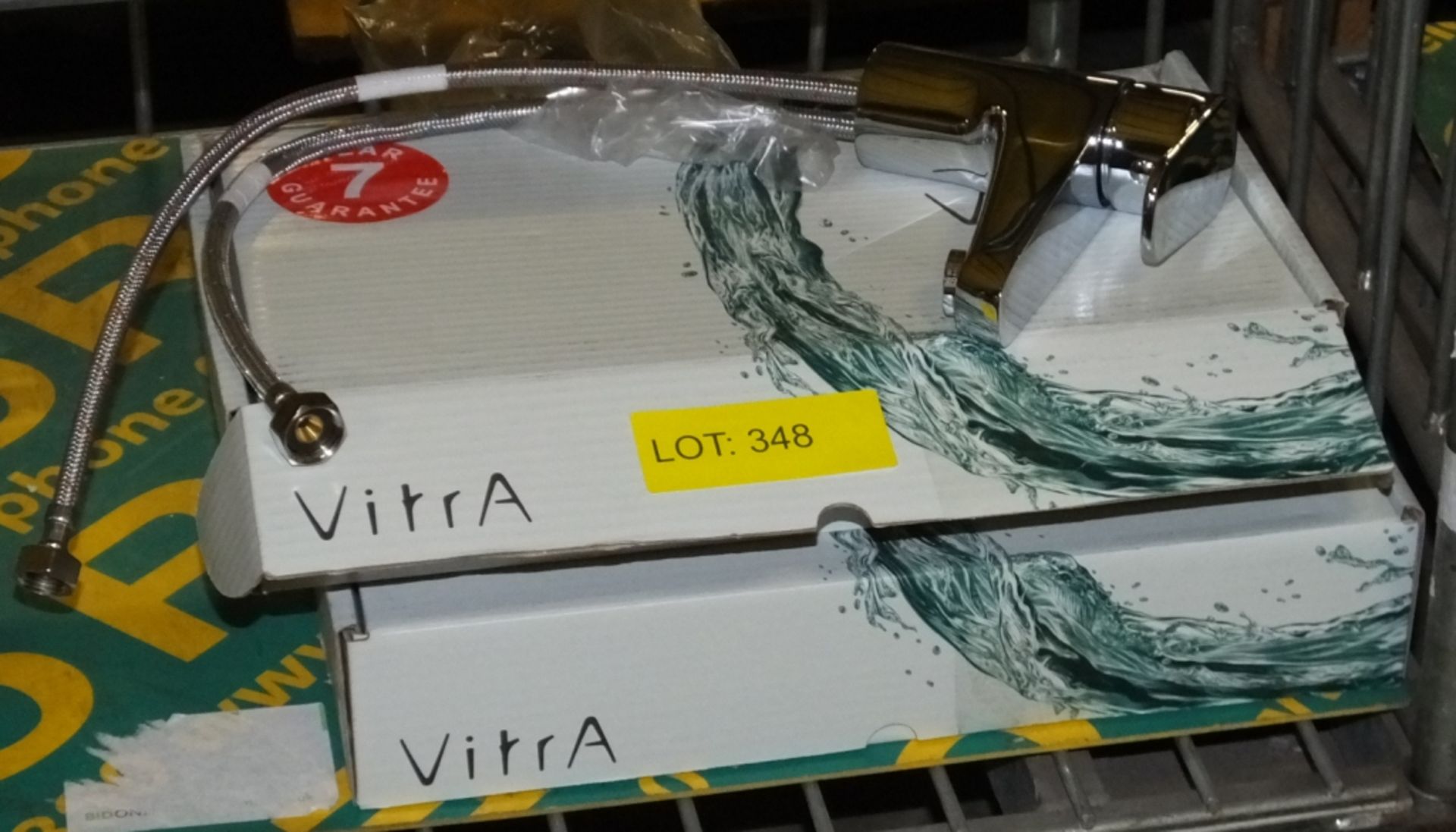 2x Vitra D-Line Basin Mixers