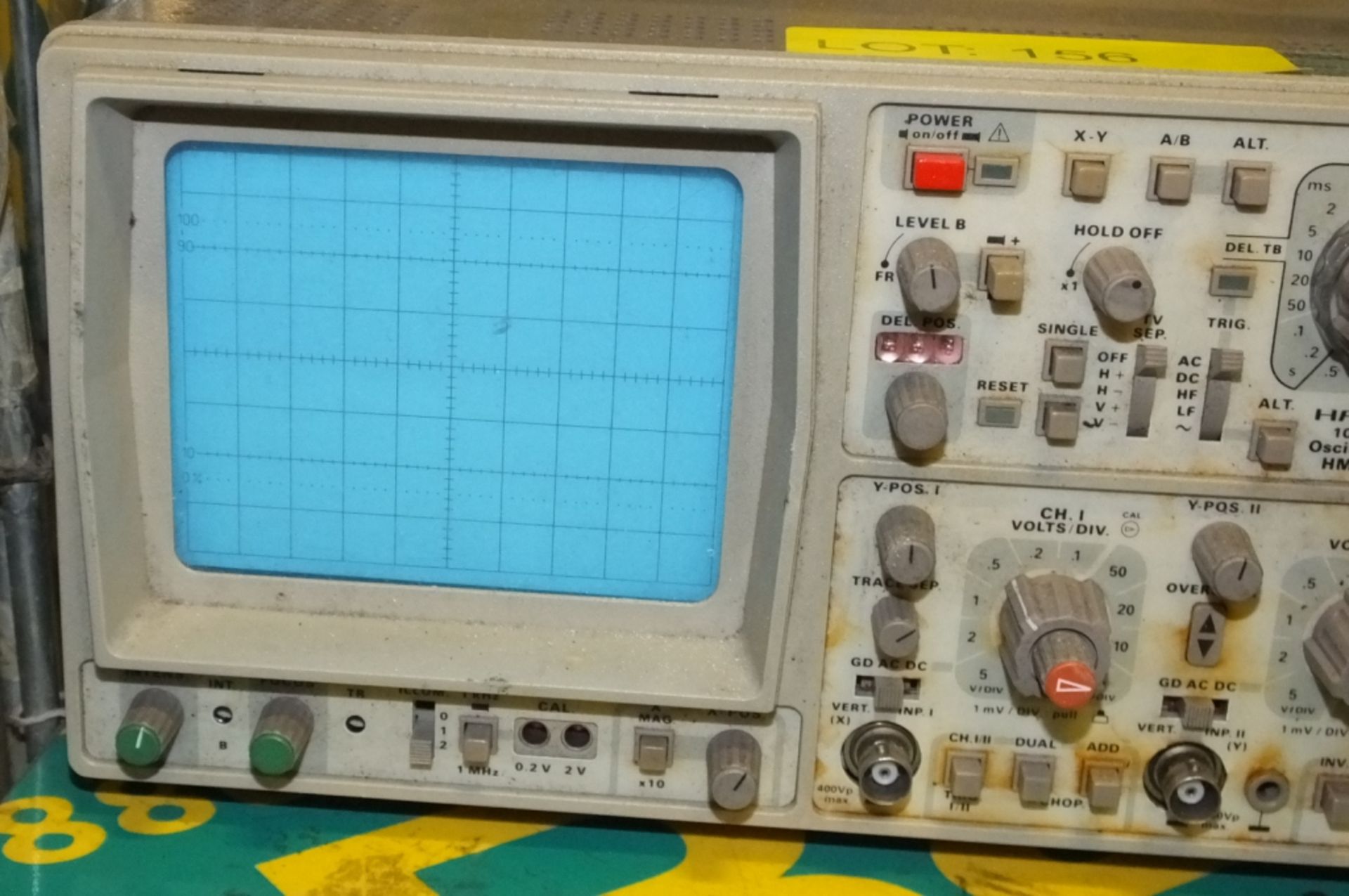 Hameg HM 1005 100 Mhz Oscilloscope - Bild 2 aus 3