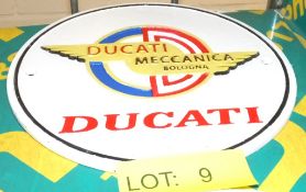 Cast Motorbike sign - Ducati